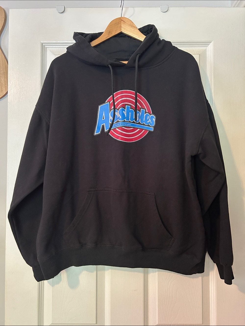 Black A#%holes Live Forever Hoodie